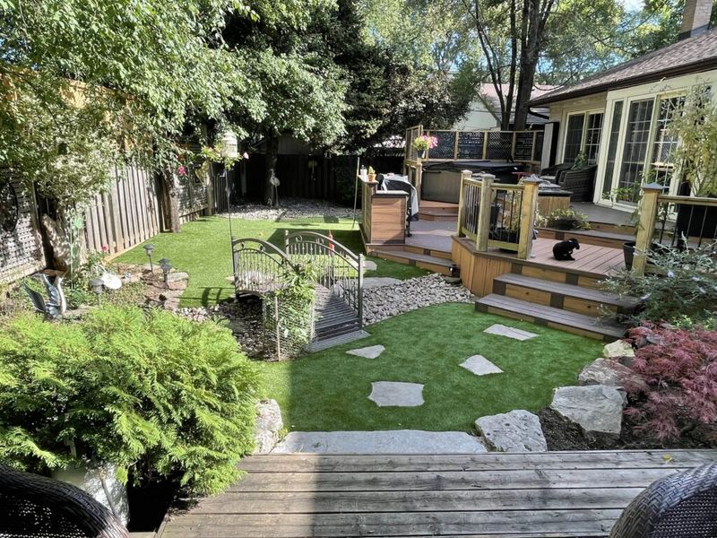 Start with the parts of the yard your household uses most