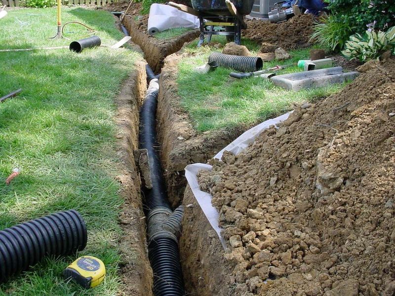 Stop when the problem points to grading or drainage