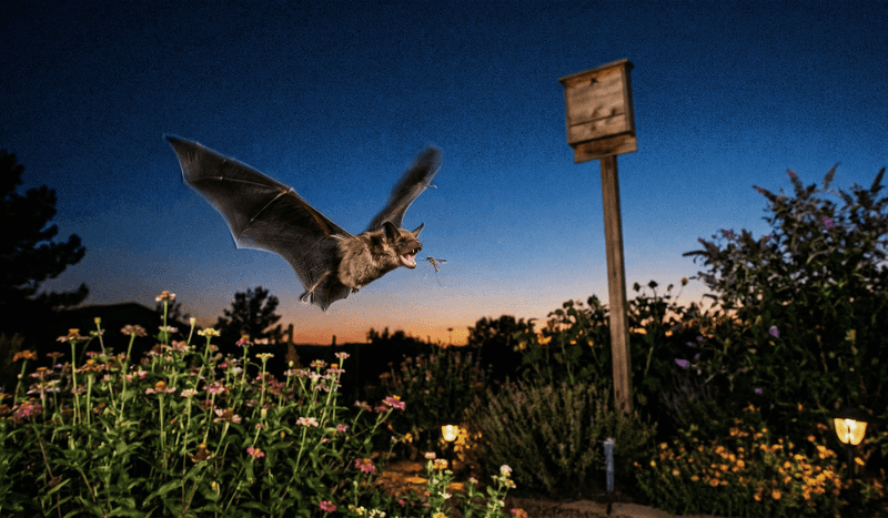 Support bats without promising pest control