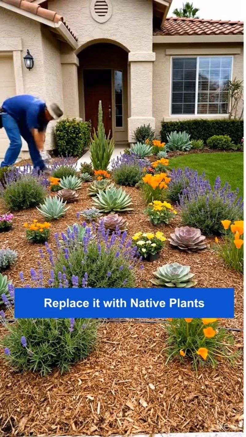 The documented incentive is a Southern California lawn-replacement add-on