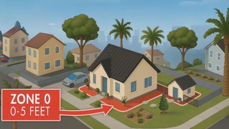 The first five feet changes the mulch decision