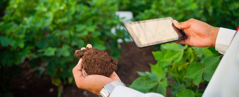 The soil check helps decide whether water is appropriate