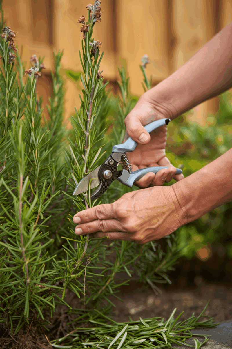 Time Pruning Around Flowering and Local Conditions