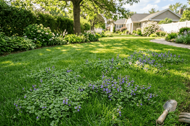 Use a different strategy for heavily infested lawns