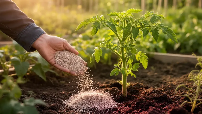 Use complete fertilizer only when the evidence points to nutrition