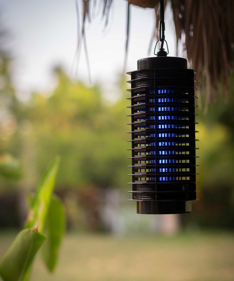 Use direct mosquito controls to protect the patio Use direct mosquito controls to protect the patio