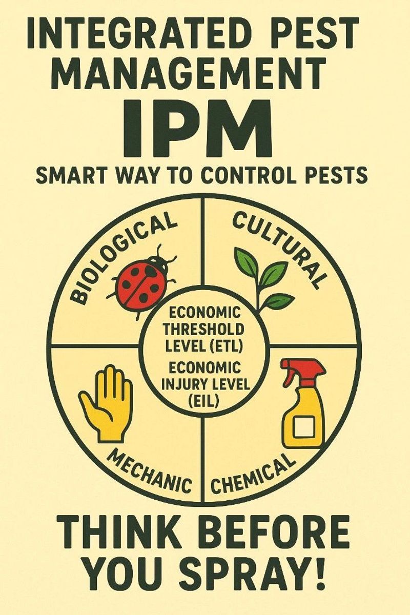 Use integrated pest management instead of an all-or-nothing pesticide rule