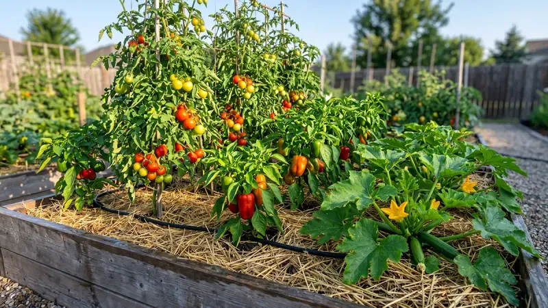 Use mulch and deep, regular irrigation instead of a last-minute flood