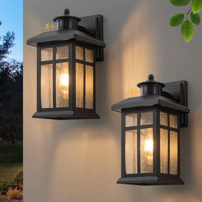 Use porch lighting carefully