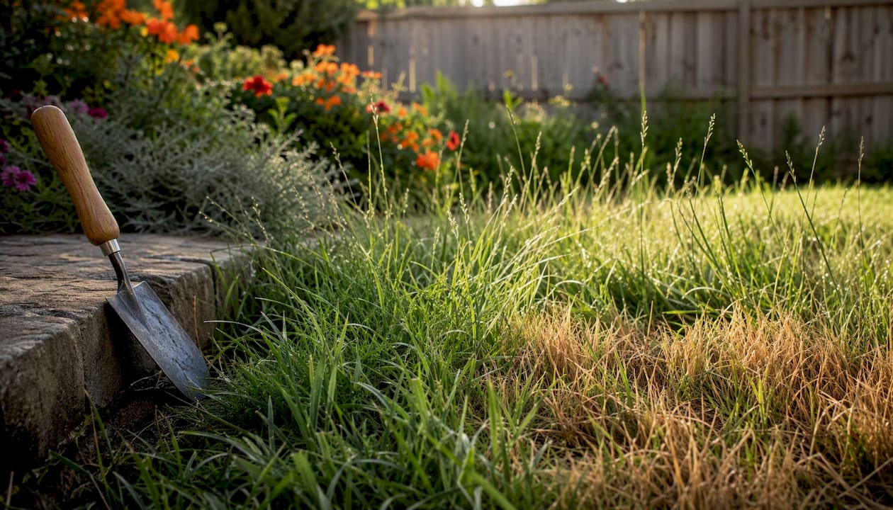 Use stress, soil moisture, and rainfall to choose when to water