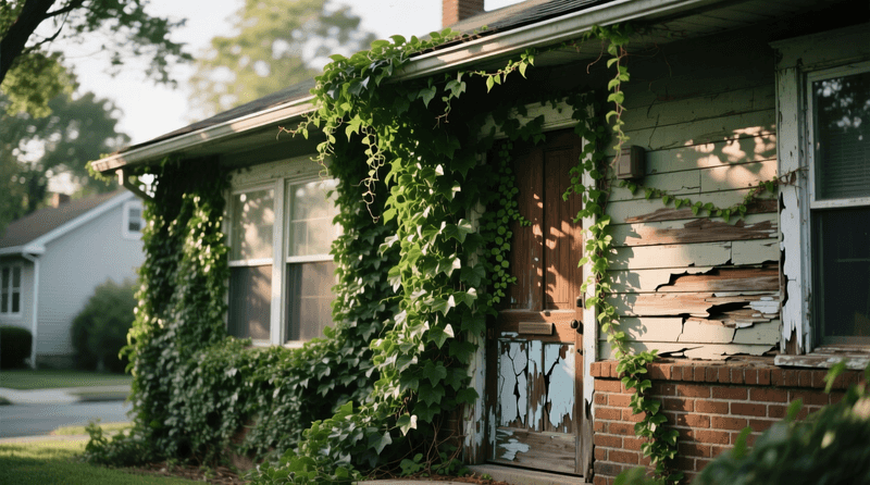 Wall-Grown Ivy Is a Clear Groundcover Hazard Near California Homes