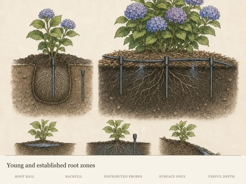 Water Slowly and Deeply at the Root Zone