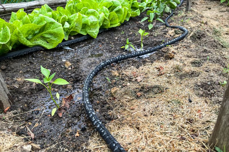 Water and feed the plant without adding stress
