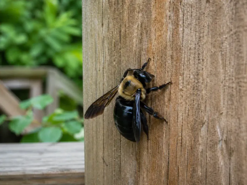 Which wood are the bees choosing?