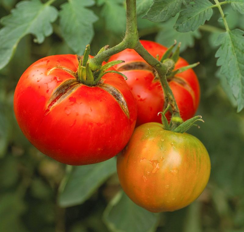 Why a dry spell makes rain split ripe fruit Why a dry spell makes rain split ripe fruit