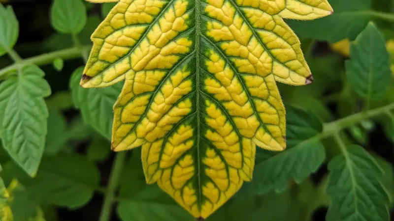 Yellow leaves can signal many different problems Yellow leaves can signal many different problems