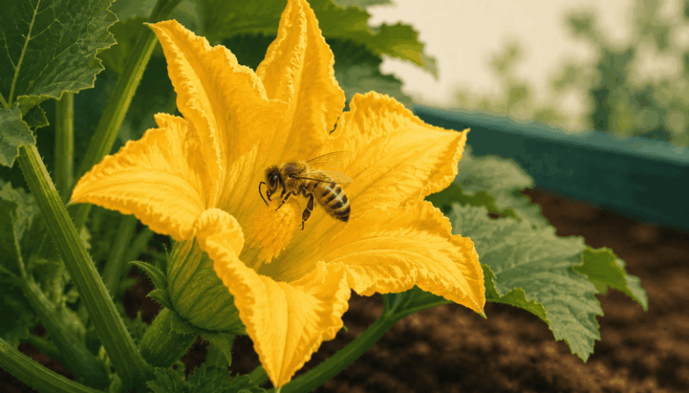 If your zucchini stops setting fruit in late-summer heat, check pollination first