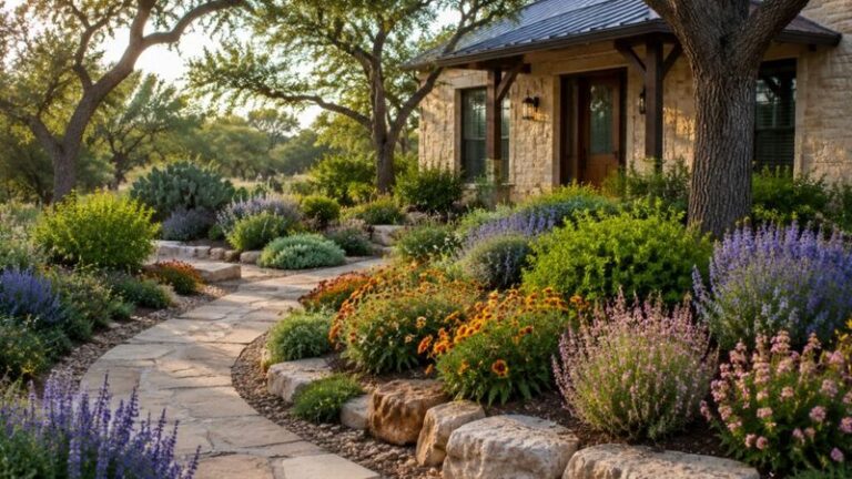 The Low-Water Texas Plant That Frames Your Front Path So It Looks Expensive Without the Weekend Upkeep