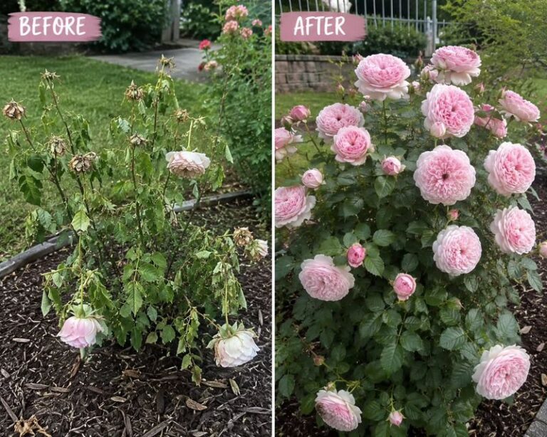 Your Roses Wilt and Fade in the Summer Heat – Here’s the Watering Rhythm That Firms Them Back Up