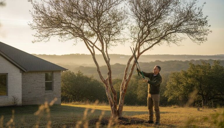 Prune Your Central Texas Crape Myrtles Right: Leave Them Alone Now, Then Thin Selectively in Winter