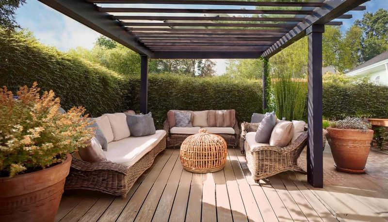 A Shade Sail or Pergola