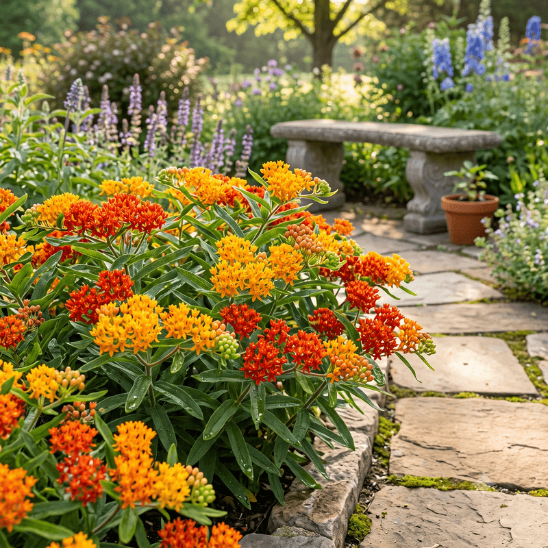 A Three-Plant Mix Adds Seasonal Color and Lasting Structure A Three-Plant Mix Adds Seasonal Color and Lasting Structure