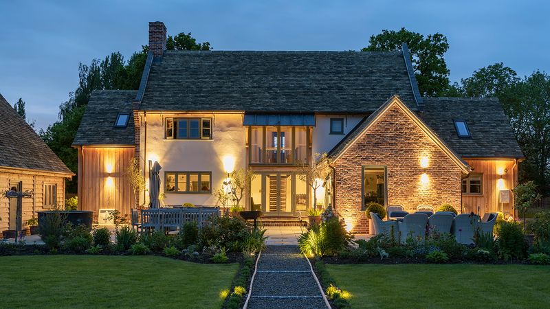 A darker porch cannot overcome every condition in a yard
