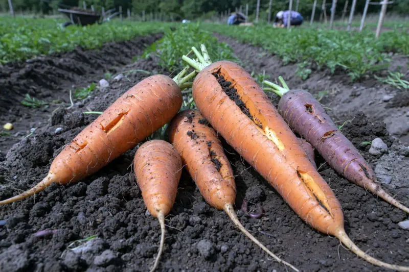 A dry-to-wet swing can strain an expanding root