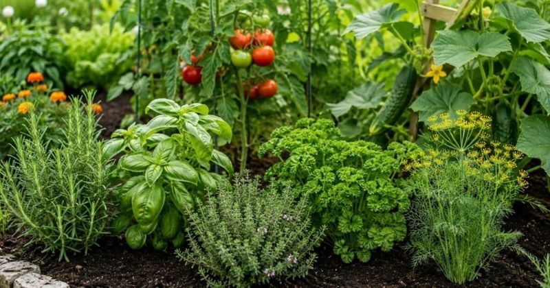 Any pest benefit comes from diversity, not a scent shield
