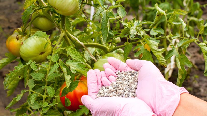 Apply any justified fertilizer by the label
