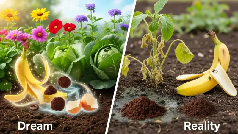 Avoid untested kitchen shortcuts and unsafe manure products Avoid untested kitchen shortcuts and unsafe manure products