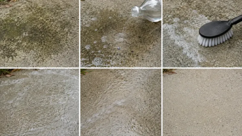 Begin with debris removal, scrubbing, and a controlled rinse