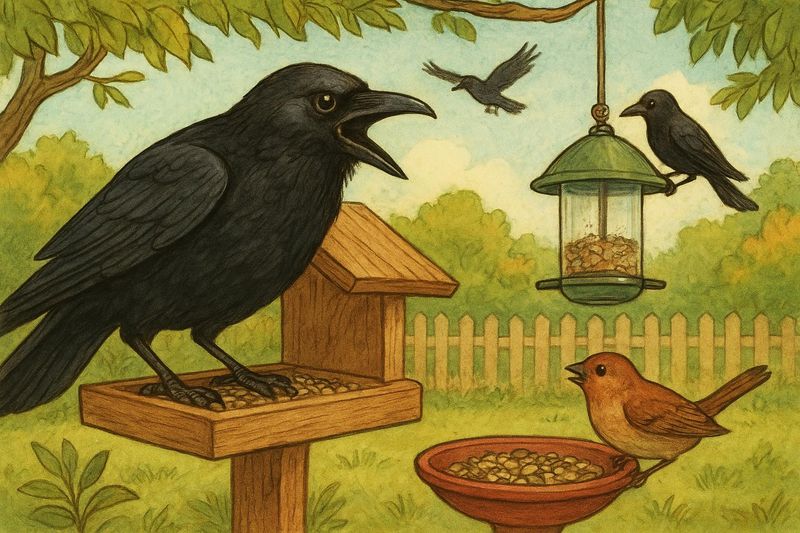 Birds Sounding Repeated Alarm Calls Birds Sounding Repeated Alarm Calls