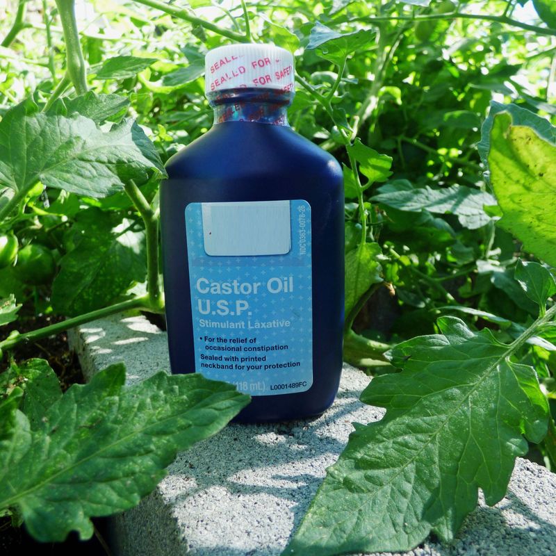 Castor Oil Lawn Spray
