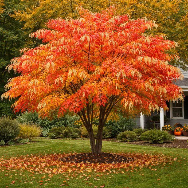 Choose a young tree and its permanent location carefully