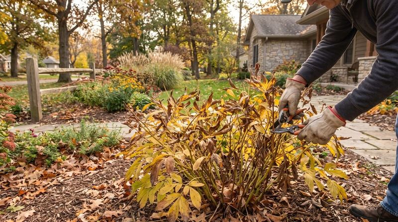 Complete cleanup after dieback or frost damage Complete cleanup after dieback or frost damage