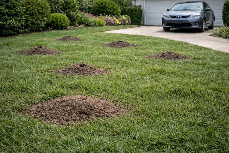 Confirm the pest and match the response to the damage