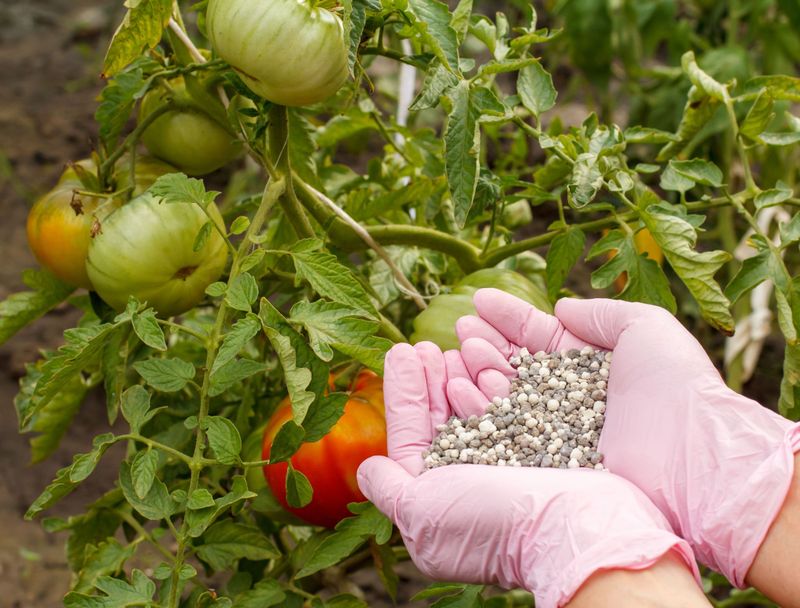 Excess nitrogen can delay flowers and fruit