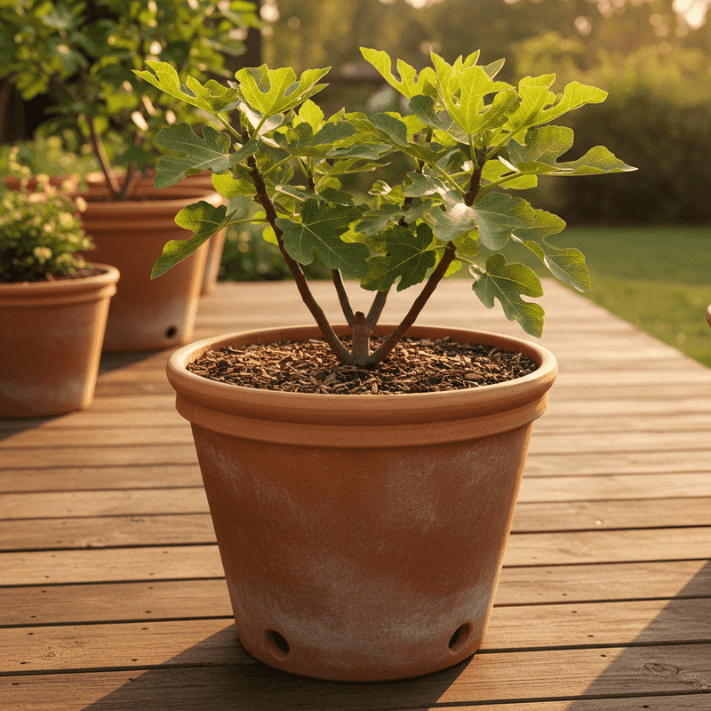 Expect a healthy young tree before expecting fruit