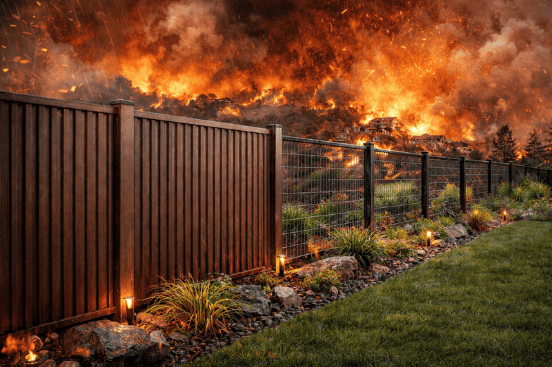 Fence design and maintenance affect ember exposure