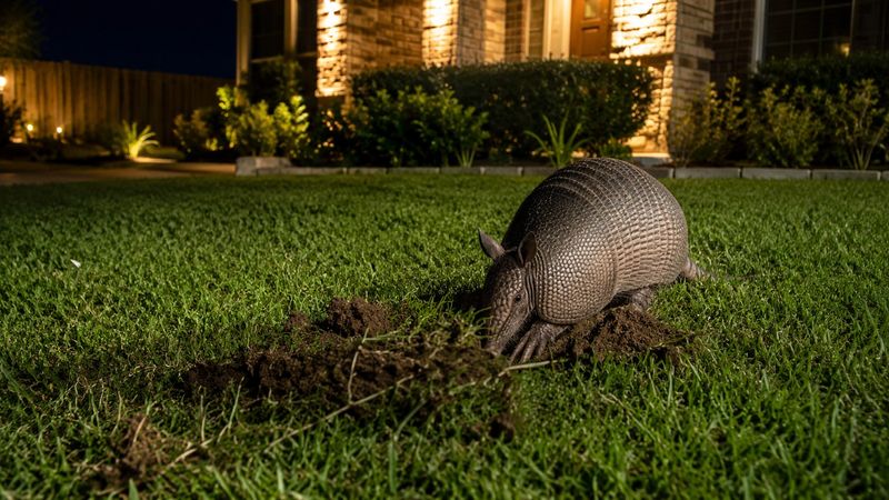 Grub control may not stop the armadillo