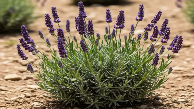 Healthy established lavender may need no fertilizer Healthy established lavender may need no fertilizer