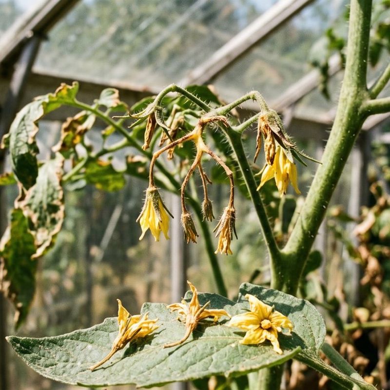 Heat can stall fruit production without starving the plant