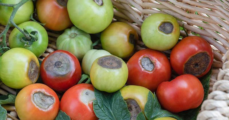 How uneven moisture affects developing tomatoes