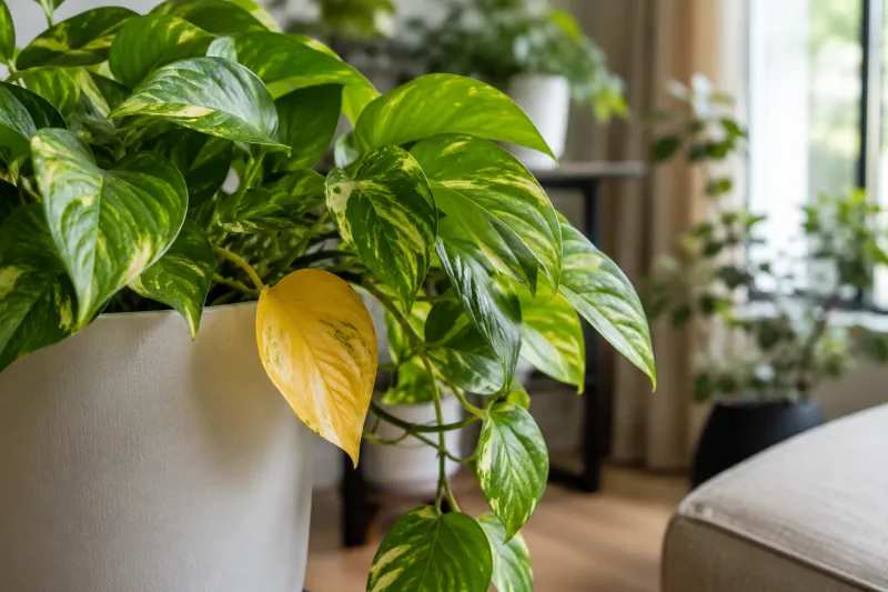 If roots look healthy, reconsider other causes
