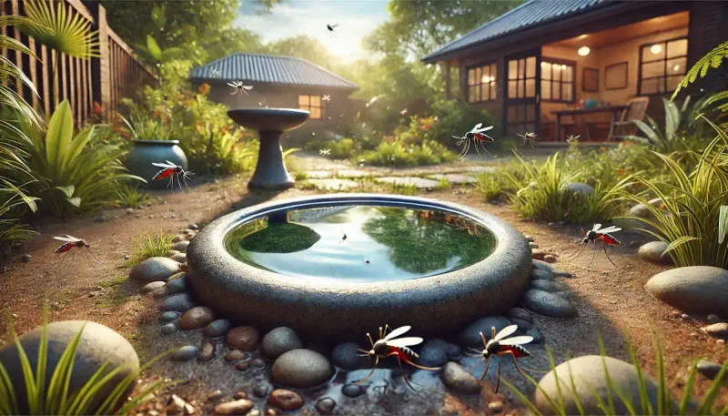 Keep Dragonfly Habitat From Becoming a Mosquito Nursery