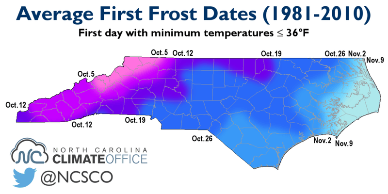 Know Your Local First-Frost Date