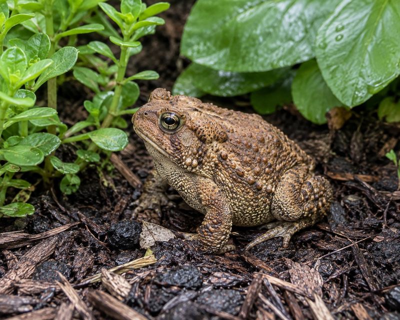 Let native toads contribute while the plants guide your response