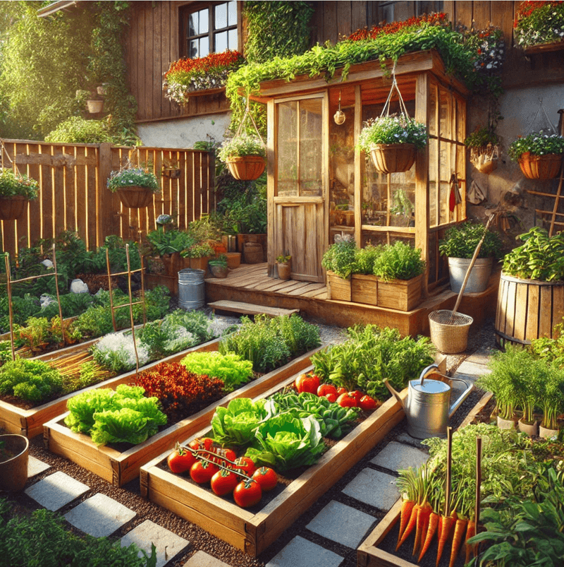 Low Decks, Raised Beds, and Skirted Porches