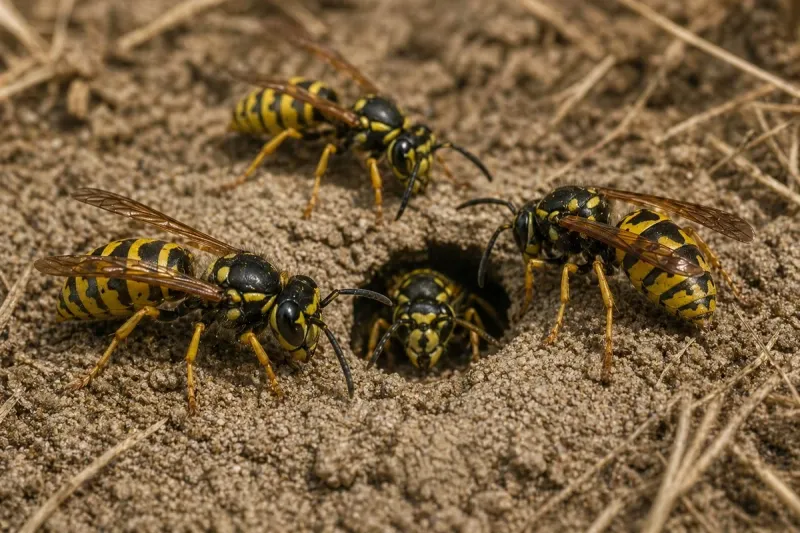 Make the yard safer without chasing every wasp